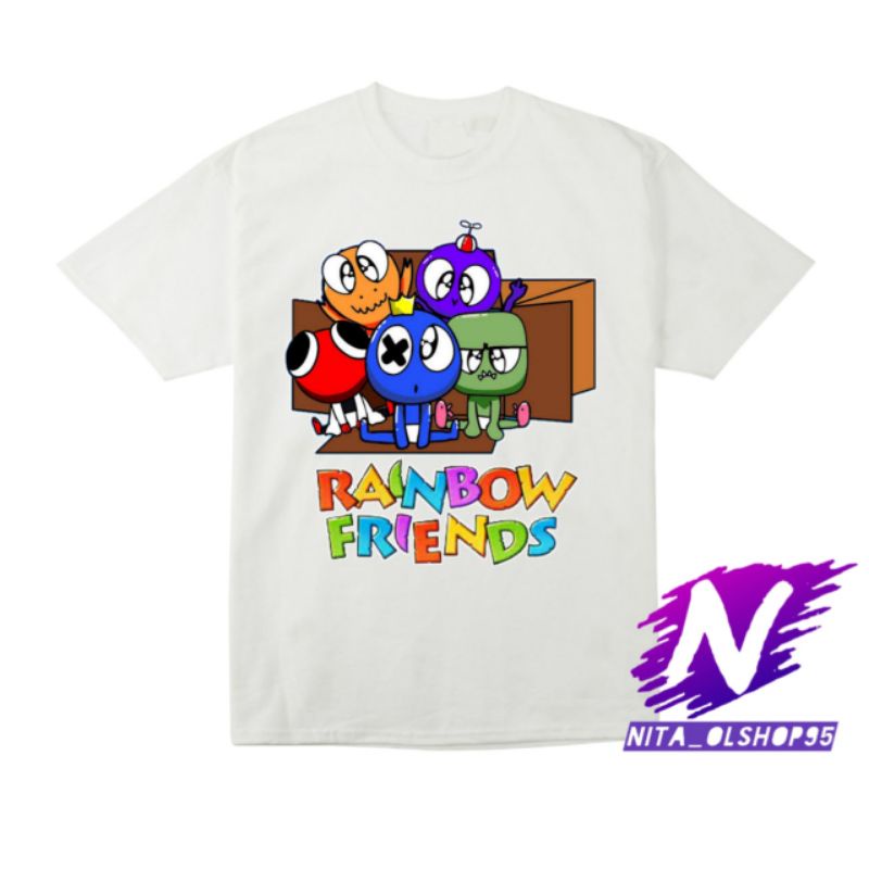 baju anak kaos anak rainbow friends baju rainbow friends kaos rainbow friends karakter lucu