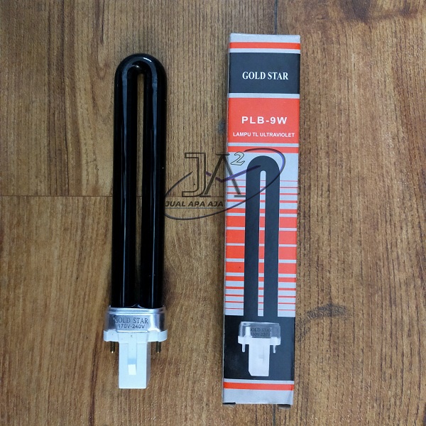 Lampu Uang Lampu UV PL 2P Lampu detector uang palsu 2kaki 9W