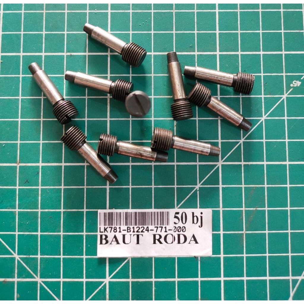 B1224-771-000 Screw Hinge Mesin Lubang Kancing Juki LK781