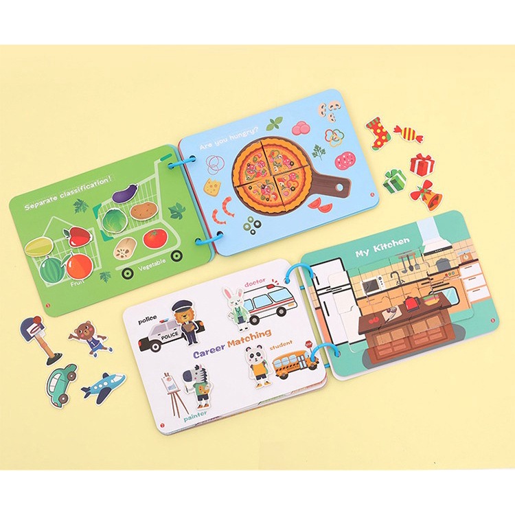 Quiet Activity Book / Buku Aktivitas Tempel Anak Balita PAUD TK
