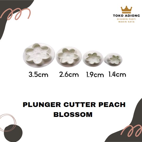 

PLUNGER CUTTER PEACH BLOSSOM