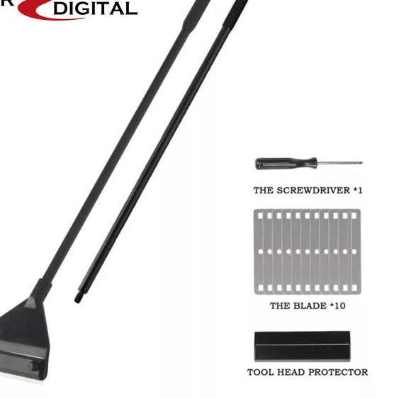 WYIN / ZRDR Aquarium Algae Scraper Pembersih Aquascape