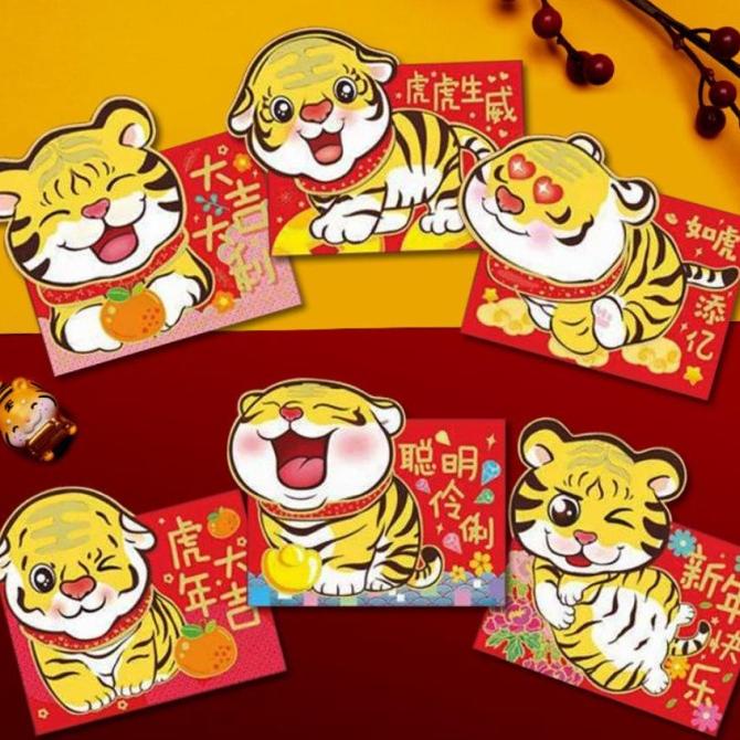 

TREND SALE ANGPAO PENDEK 3D MACAN IMLEK MURAH ISI 6 ANGPAU NETRAL KARTUN STOK TERBATAS