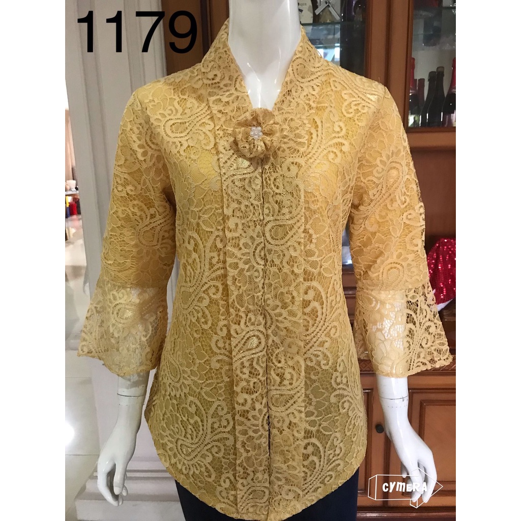 1179 kebaya kartini full brukat alexuez premium/kebaya encim brukat