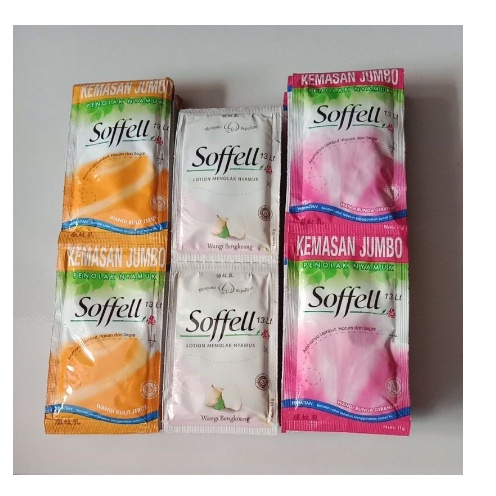 SOFFELL / SOFEL JUMBO / OBAT NYAMUK SACHET / 1 RENCENG ISI 12 PCS