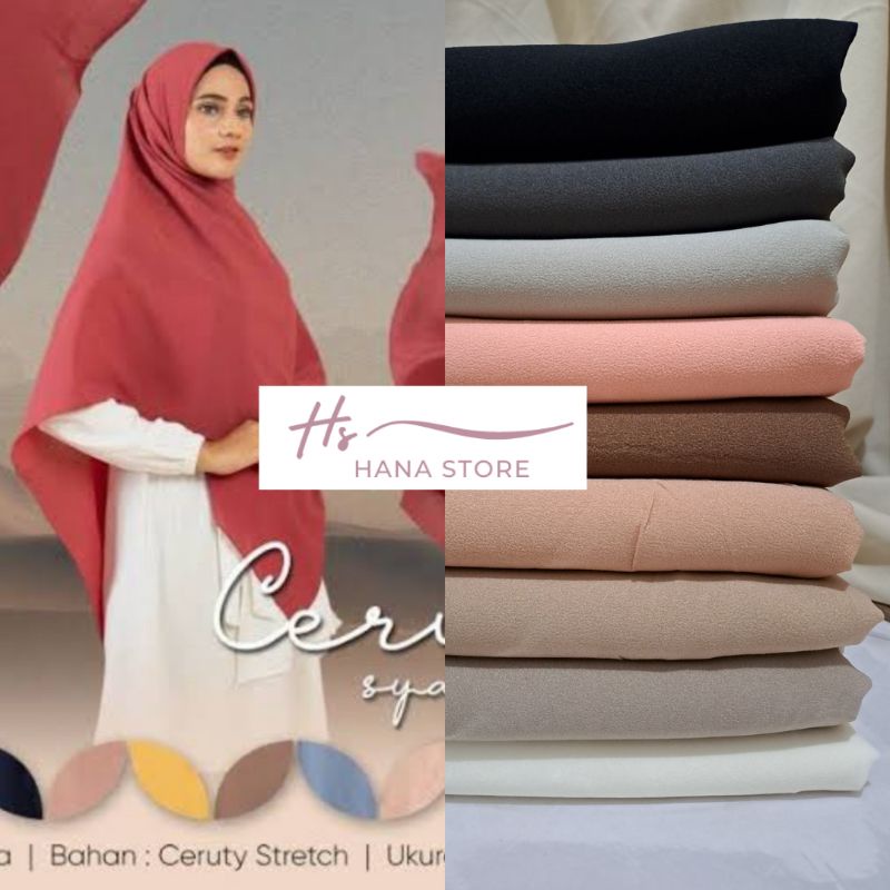 Jilbab Jumbo Umama Ceruty Syar'i