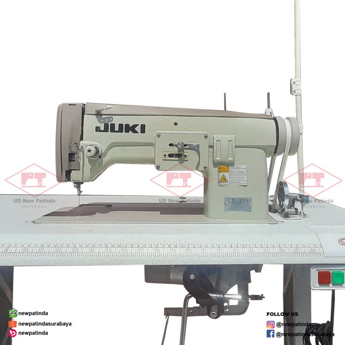 Mesin Jahit Industri Bordir Manual Zig Zag Juki LZ 271 / LZ-271