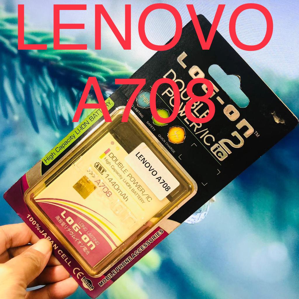 PROMO!! BATERAI LOG ON DOBEL POWER LENOVO A316-A369/ LENOVO A680-A328/ LENOVO A706/ LENOVO A7000/ LENOVO P770/ LENOVO S920/ LG G4 STYLUS/ MAXTRON B13A