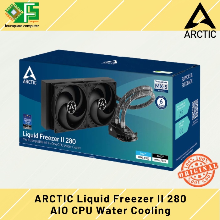 Arctic Liquid Freezer II 280 AIO CPU Water Cooling