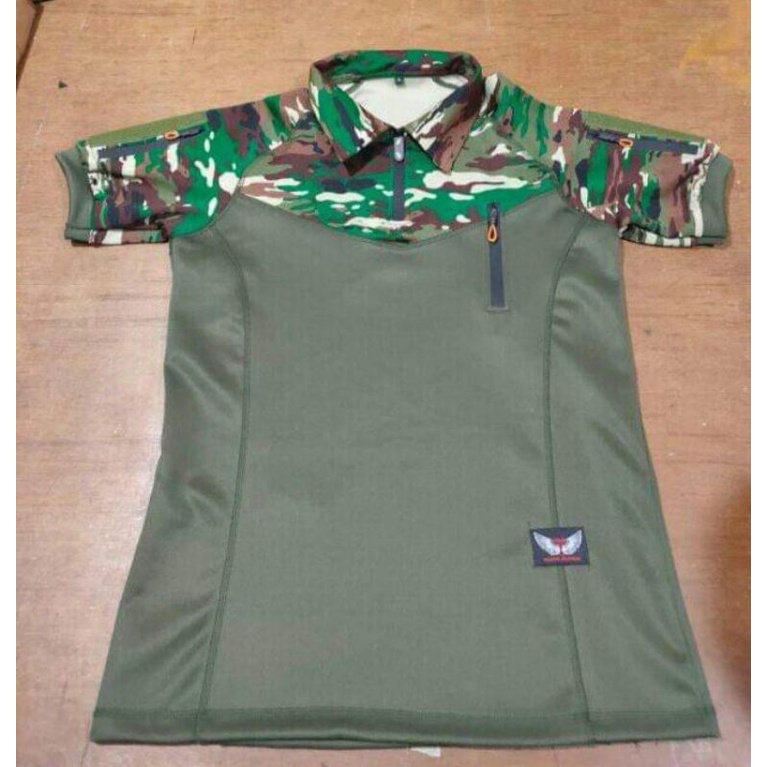 Baju kaos Bdu wangki tactikal tangan pendek Bdu tactical original sayap