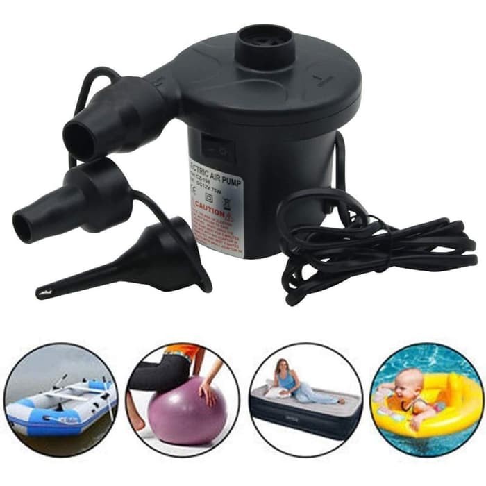 POMPA ANGIN LISTRIK | ELECTRIC AIR PUMP POMPA KOLAM RENANG / KASUR ANGIN VACUM SEDOT TIUP