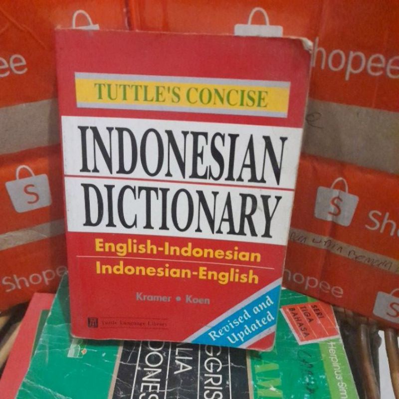 Jual kamus INDONESIAN DICTIONARY WNGLISHINDONESIAN INDONESIANENGLISH