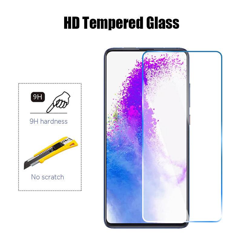 3pcs Pelindung Layar Tempered Glass Untuk Xiaomi Poco X3 X3 NFC M5S M5 Pro Poco F3 F4 GT F2 Pro M3 M4 X4 Pro 5G