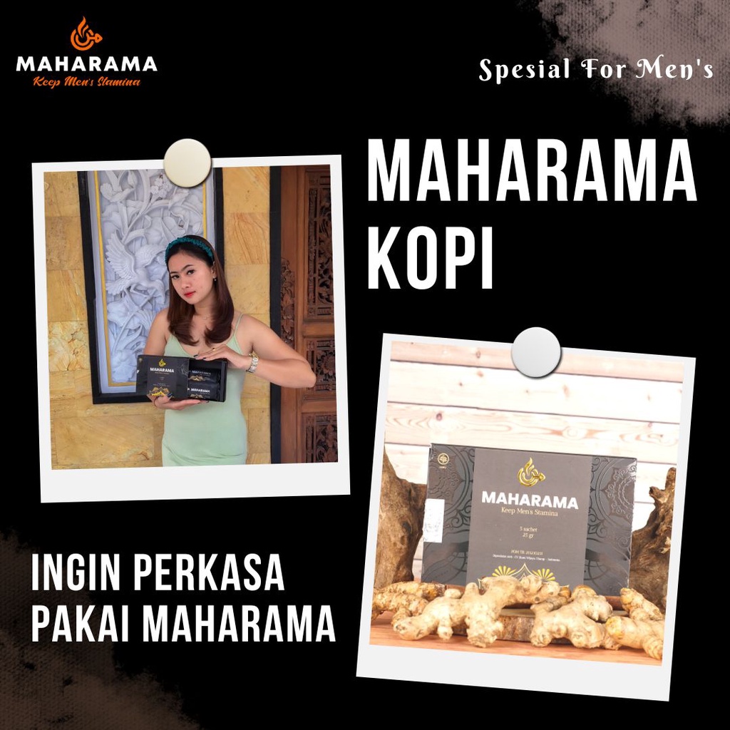 MAHARAMA KOPI Beli 2 Gratis 1!!Kopi Premium untuk Stamina Pria Dewasa | VTALI