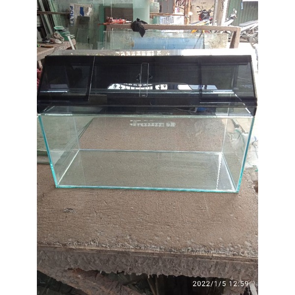 Aquarium 50x25x30 plus tutup