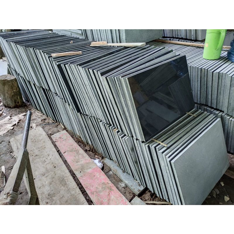 lembaran lantai granit hitam sumedang