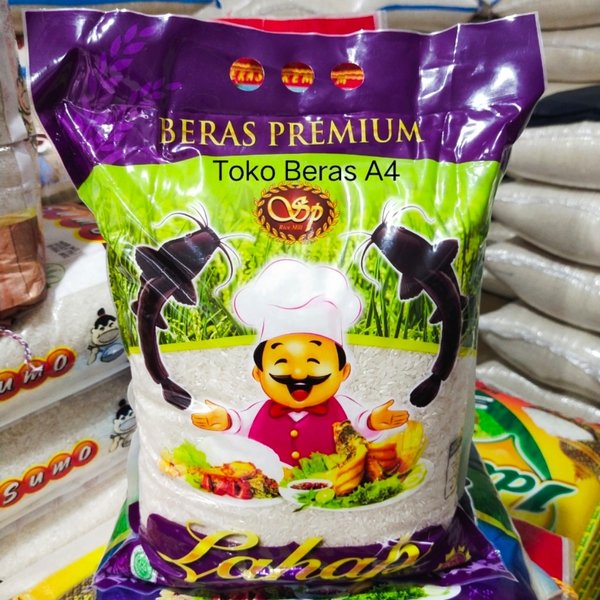 Beras Lahap Lele 5kg premium new 5 kg baru qualitas terjamin kediri