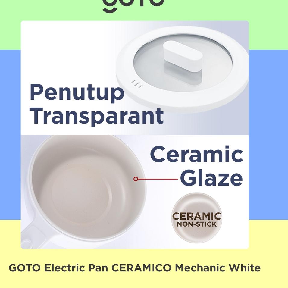 Jual Super Style Goto Ceramico Panci Listrik Fry Pan Electric Cooker Keramik Serbaguna Shopee