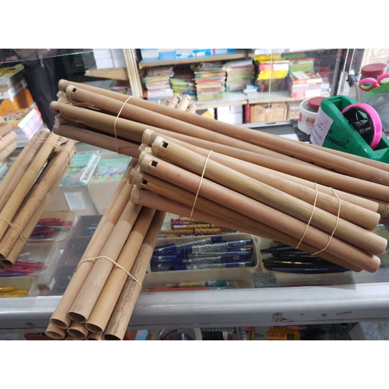 Suling Sunda Bambu Panjang, Pendek, Lubang 6 dan 4