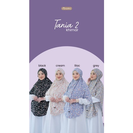 Bergo Tali Tania Khimar By Audina