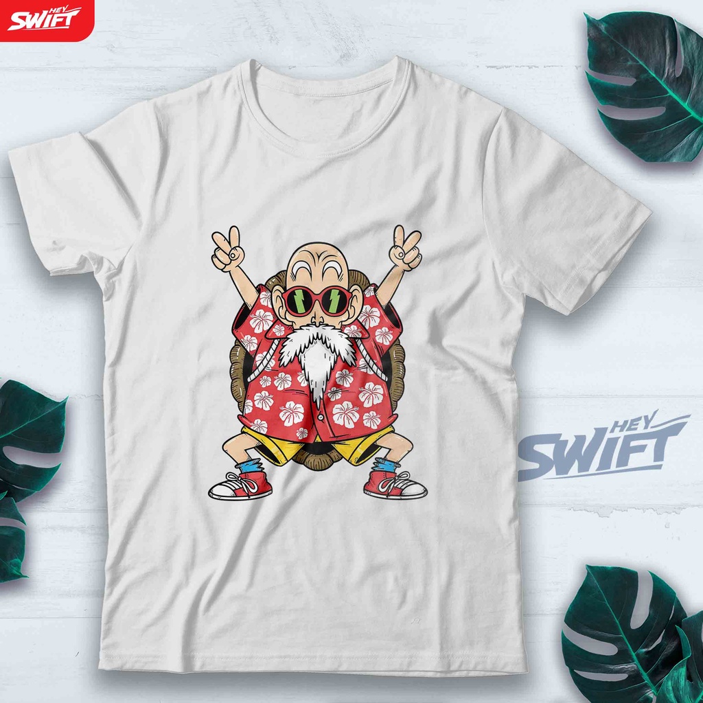 KAOS Dragon Ball Z Kame senin - Roshi jin kura kura TSHIRT BAJU DISTRO