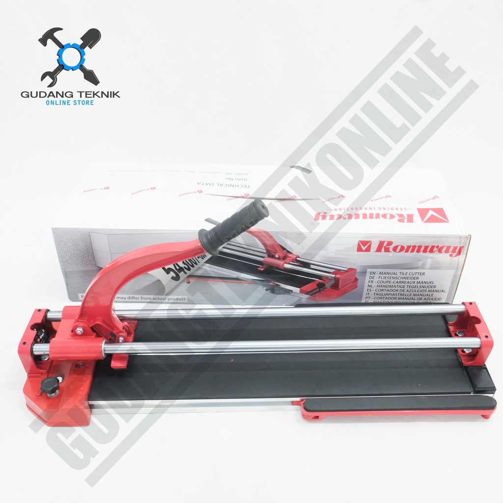 Alat Potong Keramik Granit 24&quot; 600mm RONWAY / Manual Granite Tile Cutter 60cm 24Inch RONWAY