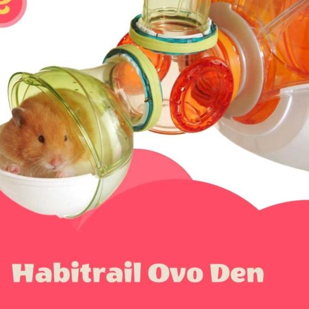 Tempat tidur bersarang Hamster Habitrail Ovo Den