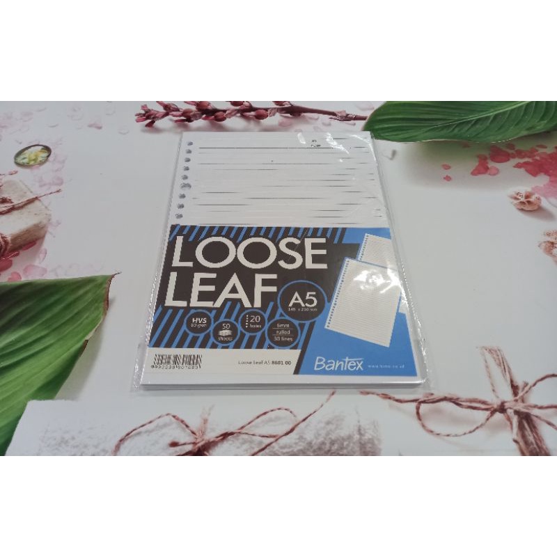 

loose leaf A5 Bantex