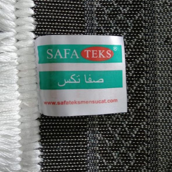 SAJADAH SAFATEX PUTIH TURKI - Biru