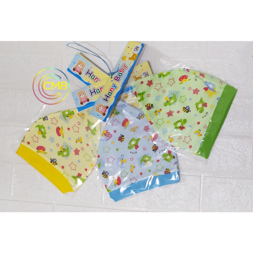 Topi Bayi Laki-laki |Topi bayi Perempuan | Topi Bayi Baru Lahir bahan Katun