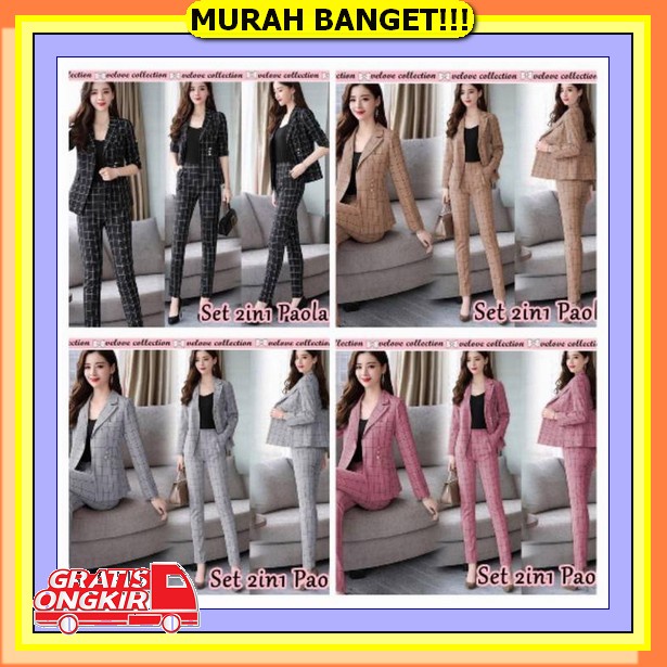 Livin Set Baju Setelan Wanita Setelan Celana Wanita Setelan Modis Setelan Muslim Setelan Muslimah Se