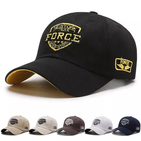 Topi Baseball FORCE Hat Cap Casual Sport Distro Pria Wanita Dewasa bisa bayar di tempat