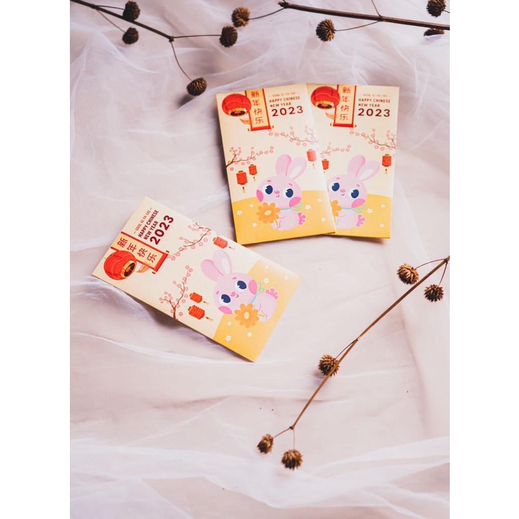 

ANGPAO IMLEK 2023 TAHUN KELINCI FREE CUSTOM NAMA SIZE 9x16CM