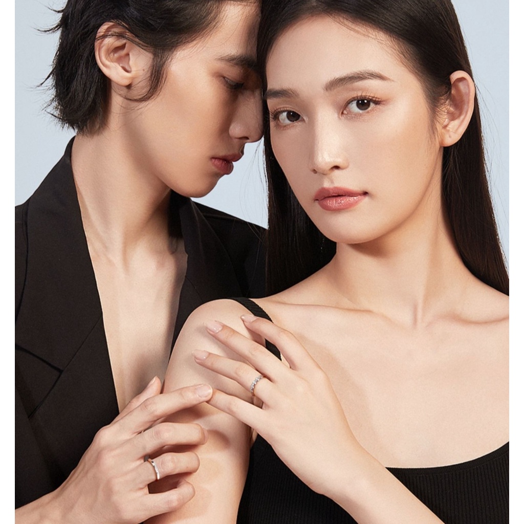 Cincin couple-coronation cincin pasangan cincin titanium Original Arctic Deer