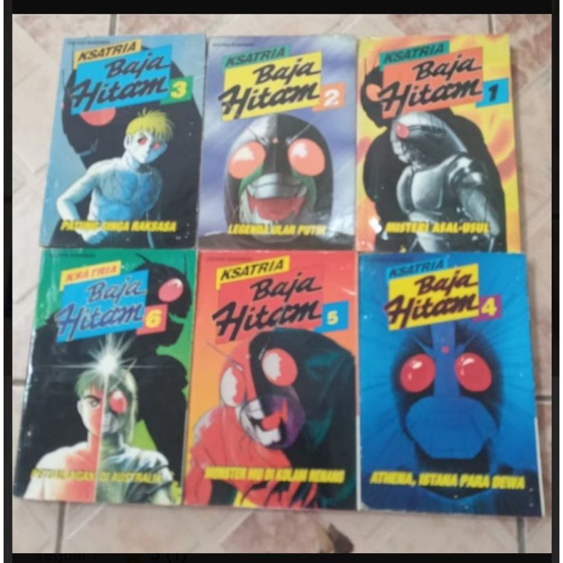 komik ksatria baja hitam