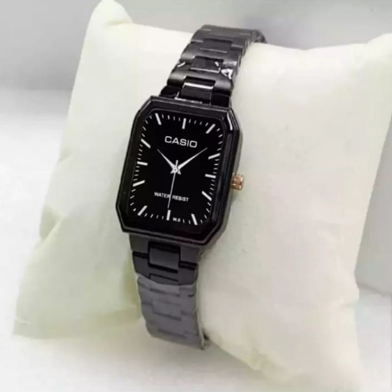 Jam Tangan Wanita Strap Rantai Segi 4 Terbaru Jam Tangan Kasual Wanita Free Batrai Cadangan  Bestseller Jam Tangan Quart Analog Sporty Water Resistant Jam Tangan Cewek Anti Air