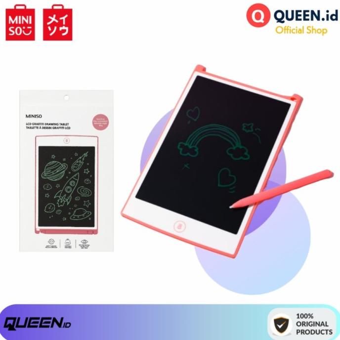 

Miniso LCD Drawing Tablet Digital Pad - Blackboard LCD Papan Digital