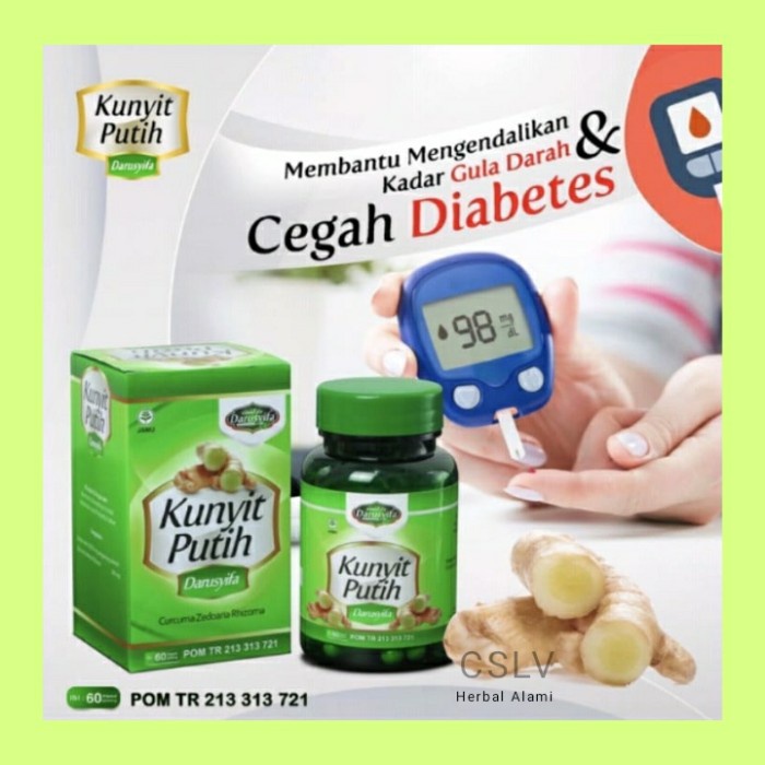 Kunyit Putih kapsul Darusyifa 60 kap