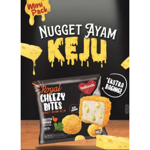 

Belfood cheesy bite 130gr