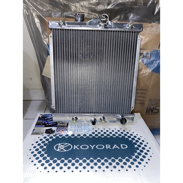 RADIATOR ESTILO FERIO GENIO CIVIC RACING FULL ALLUMUNIUM KOYORAD