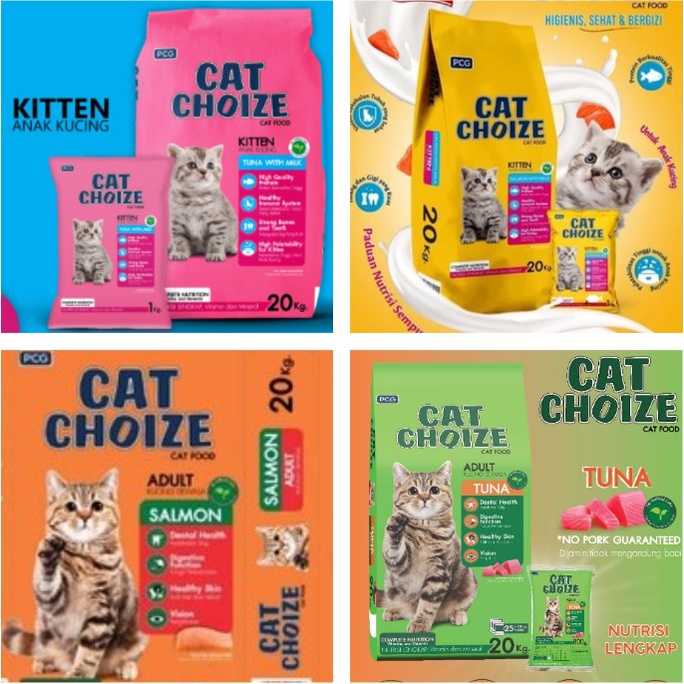 Cat Choize Makanan Kucing 20kg / Cat Choize Cat Food