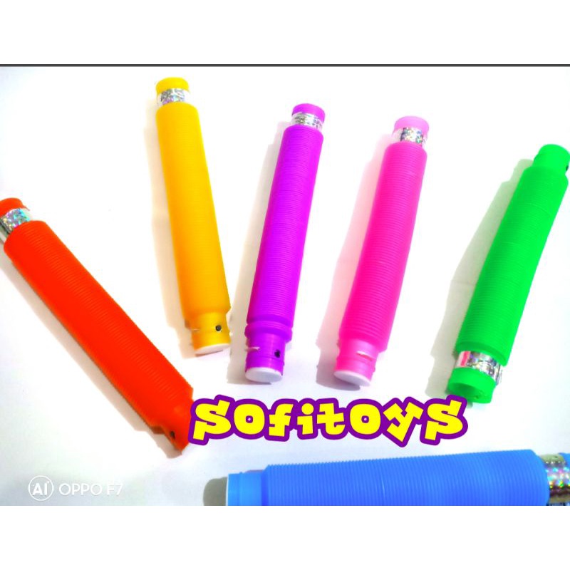 mainan pop light pop tubes lampu stik anak