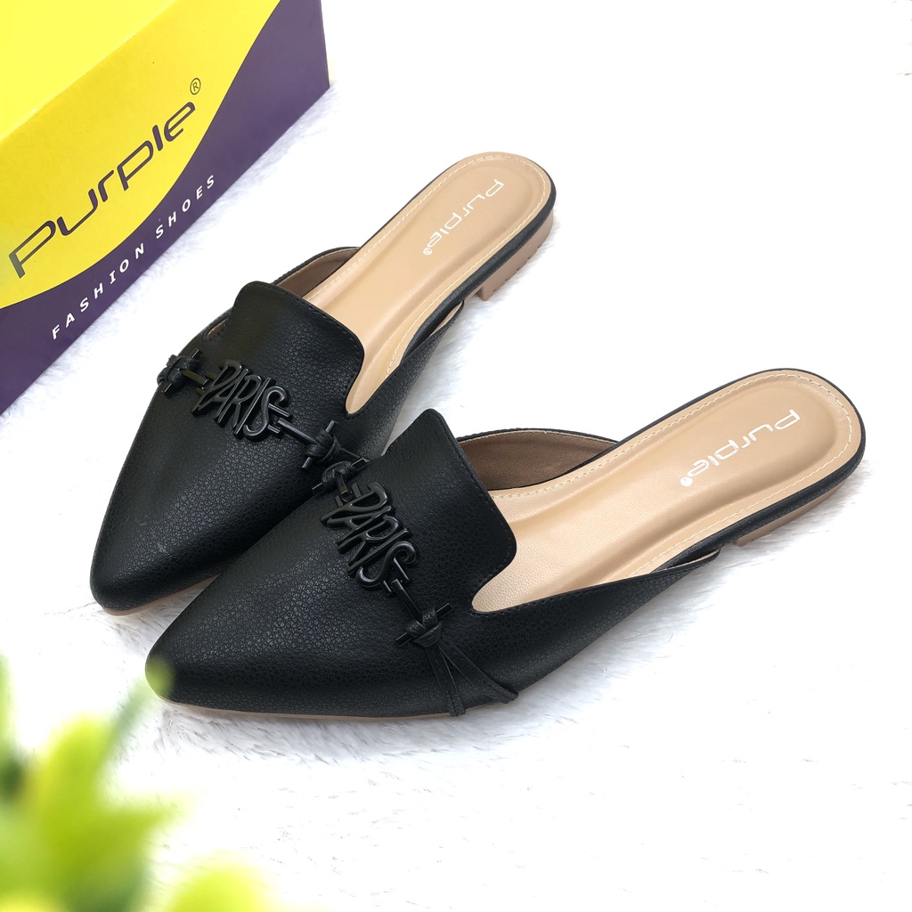 Sepatu Flat Shoes Paris Purple