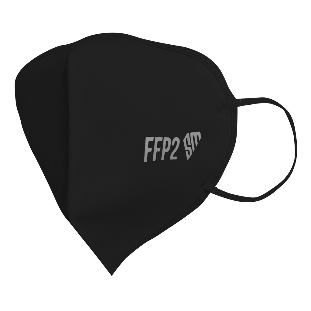 MASKER MEDIS N95 FFP2 4 PLY DEWASA (STERIL) BLACK 1 BOX isi 3 PCS