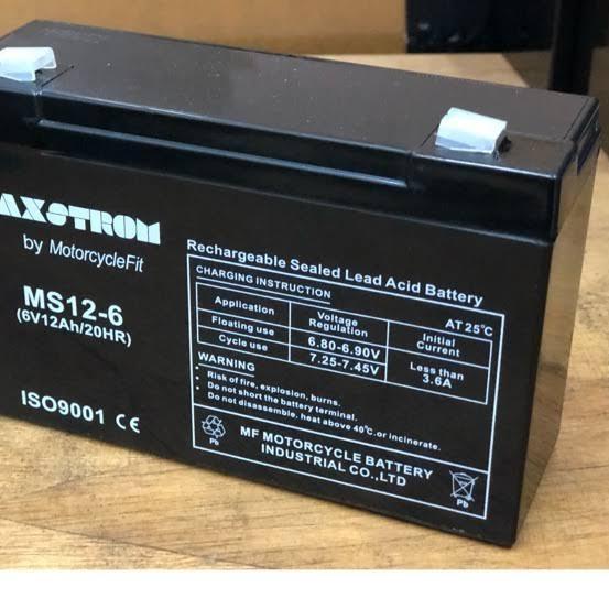 Aki 6v 12ah 6v12ah 6 v 12 ah MF aki kering VRLA