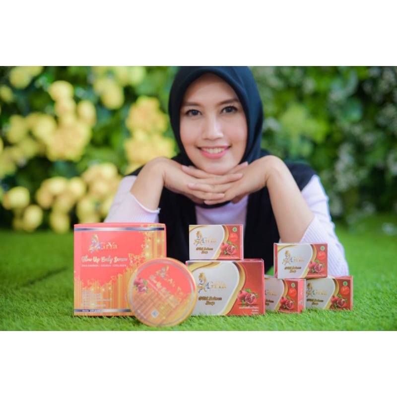 GRYA BEAUTY dna salmon, krim pencerah kulit, penyembuh luka,kemasan mini