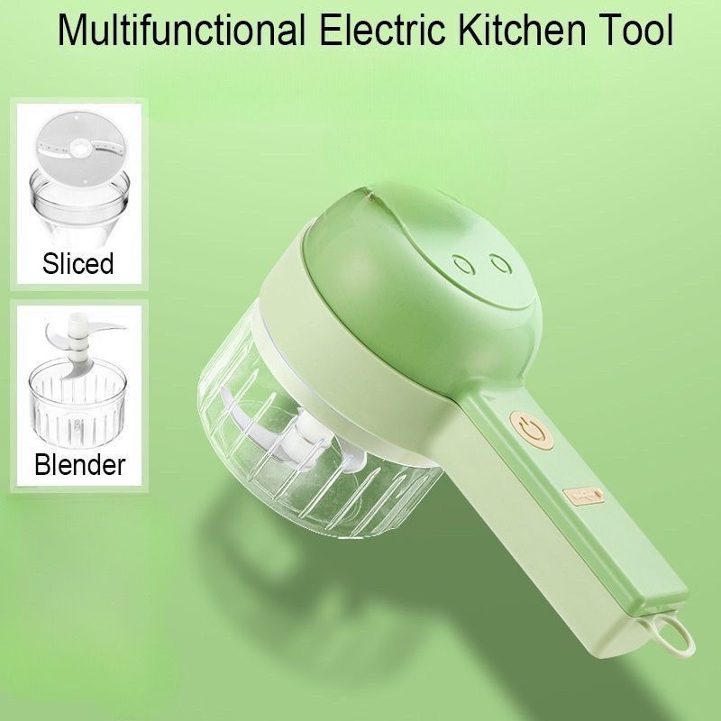 Food Chopper Blender 4 in1 / Chopper / Blender Multifungsi / Blender Chopper Portable usb