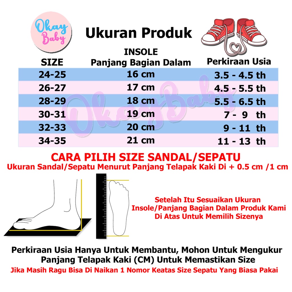 PROMO 12.12 PUNCAK Okaybaby B223 Sandal UNICORN Import Anak Laki-laki Perempuan Bahan Lembut Motif Lucu Termurah Kekinian Sendal Casual