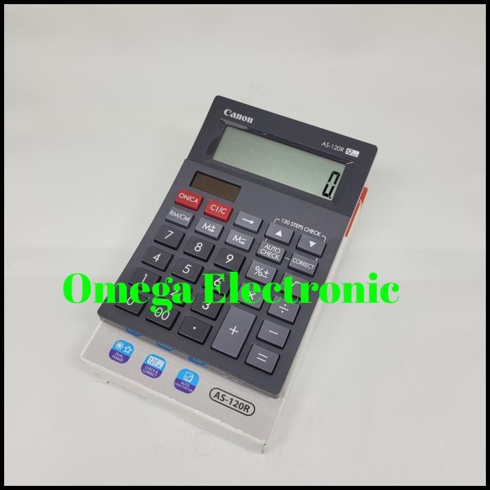 

Canon As-120R Calculator - Kalkulator Desktop Check Correct Cek Ulang