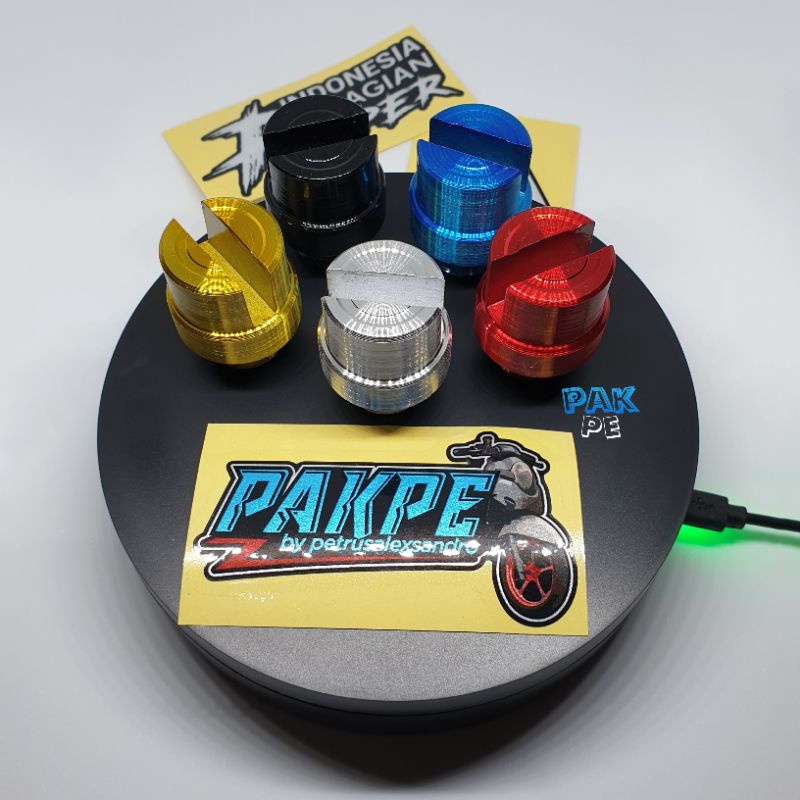 TUTUP OLI VARIASI FULL DURAL UNTUK HONDA YAMAHA SUZUKI KAWASAKI